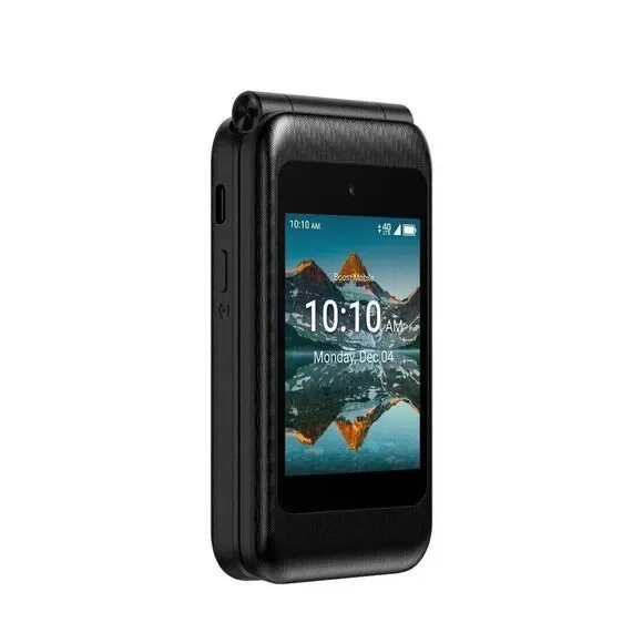 Boost Mobile Summit Flip Bundle 2.8 5MP Prepaid Phone w/ 12 Months Service NEW